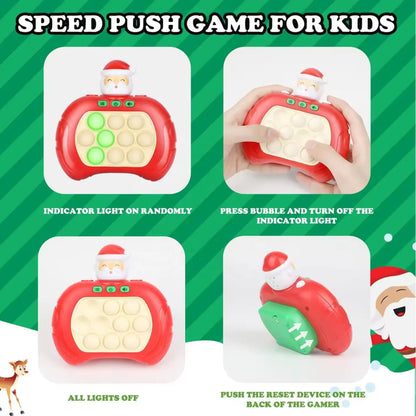 Christmas Puzzle Pop Fidget Bubble Kids Toy