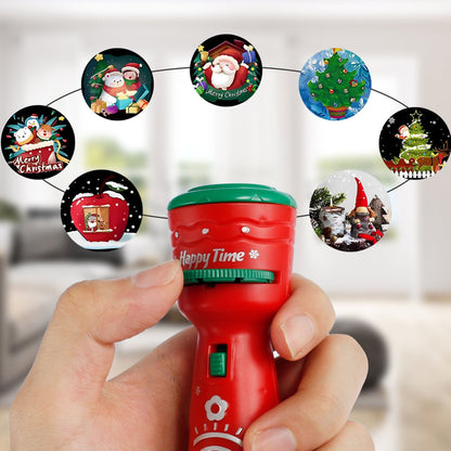 Christmas Flashlight Educational Kids Toy