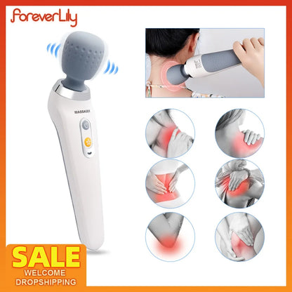 USB Handheld Electric Wand Massager