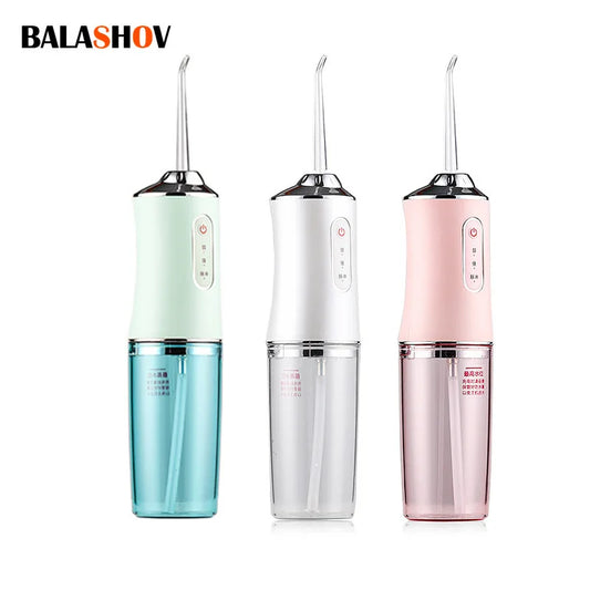 Oral Irrigator - Portable, 3 Modes, Water Tank